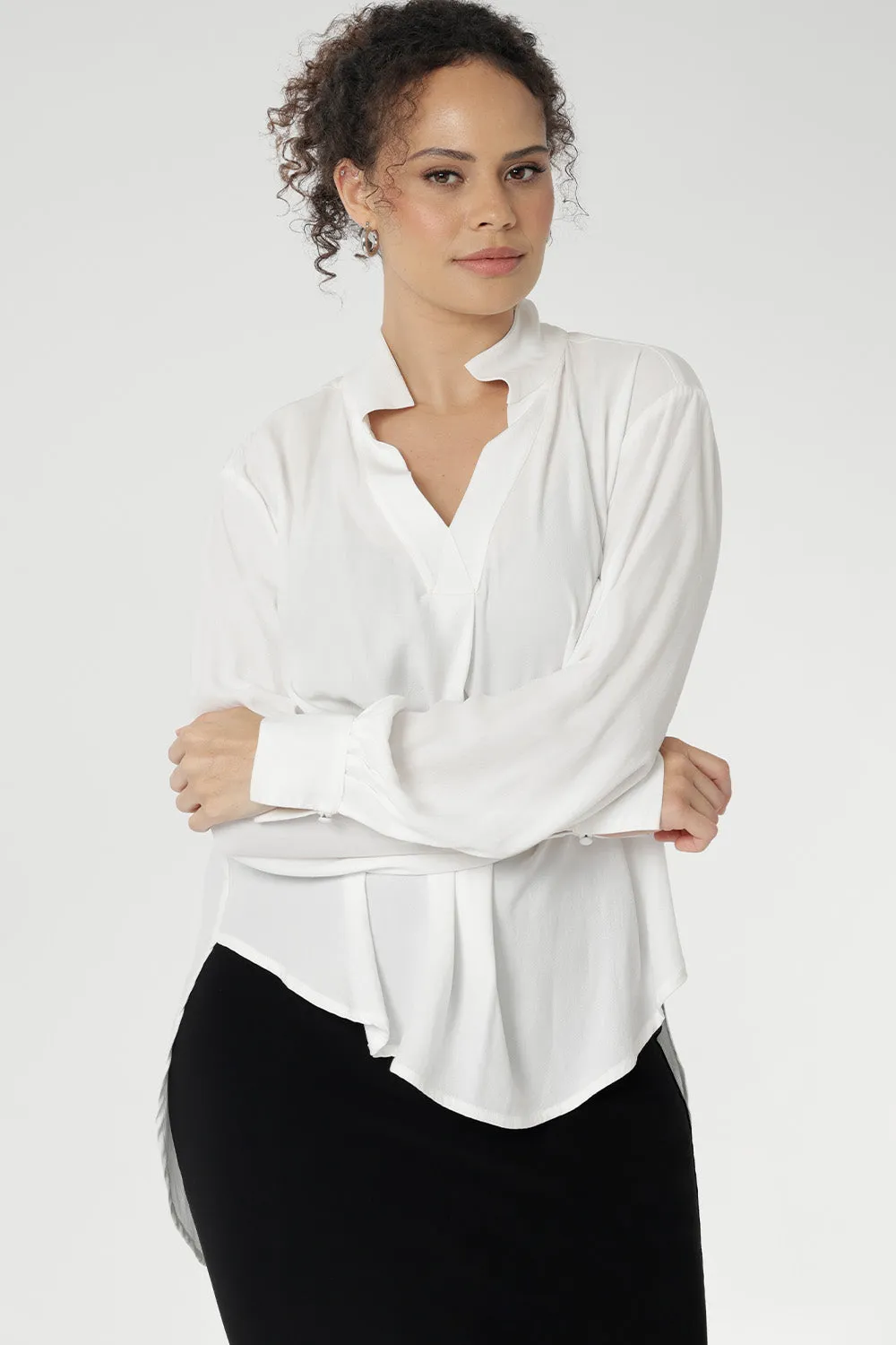 Ellis Shirt in Vanilla sold by Leina & Fleur product image thumbnail 5