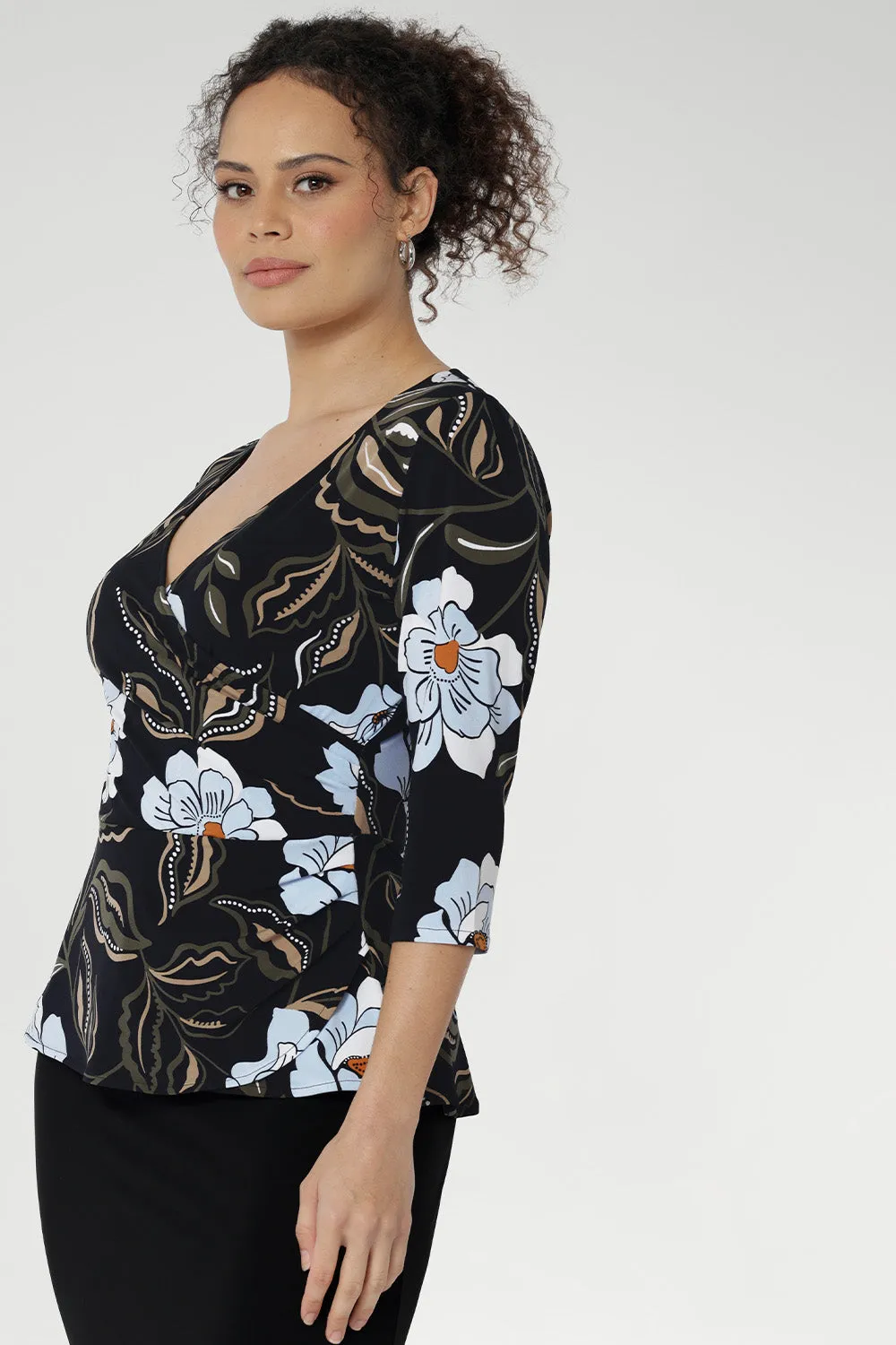 Kyle Top in Ice Bloom sold by Leina & Fleur product image thumbnail 2