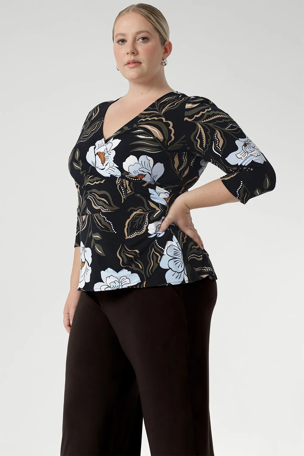 Kyle Top in Ice Bloom sold by Leina & Fleur product image thumbnail 3