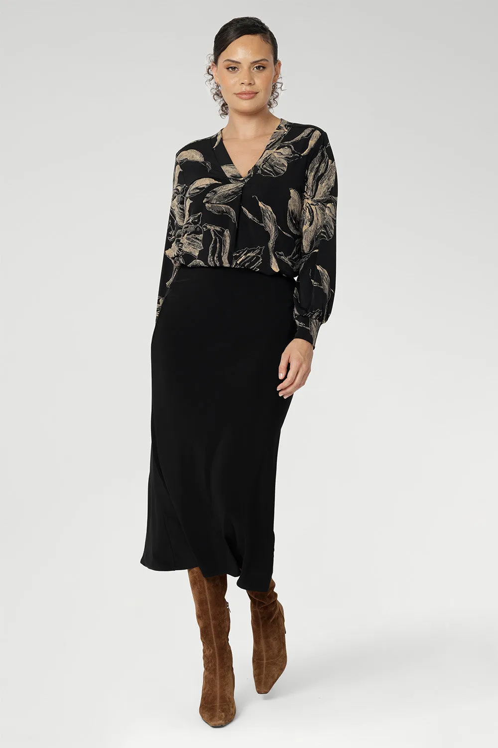 Paeton Top in Night Lily sold by Leina & Fleur product image thumbnail 4