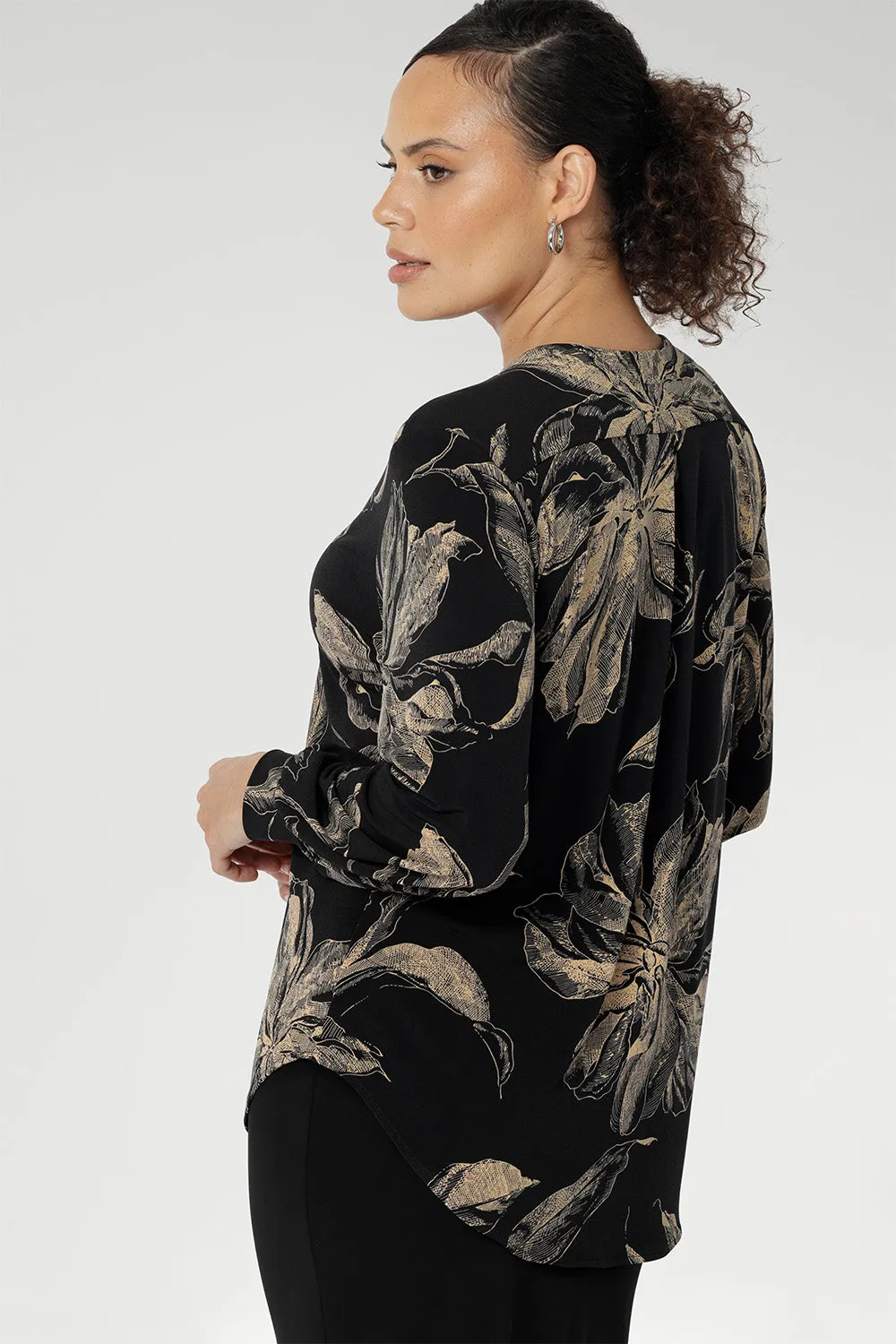 Paeton Top in Night Lily sold by Leina & Fleur product image thumbnail 5