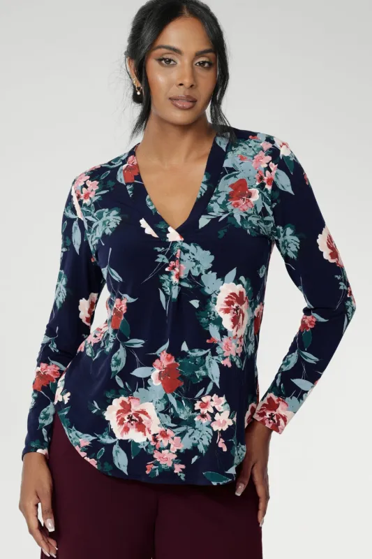 Dakota Top in Vintage Rose sold by Leina & Fleur