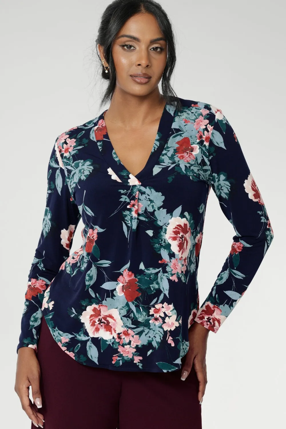 Dakota Top in Vintage Rose sold by Leina & Fleur