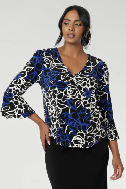 Tahlia Top in Pippa sold by Leina & Fleur