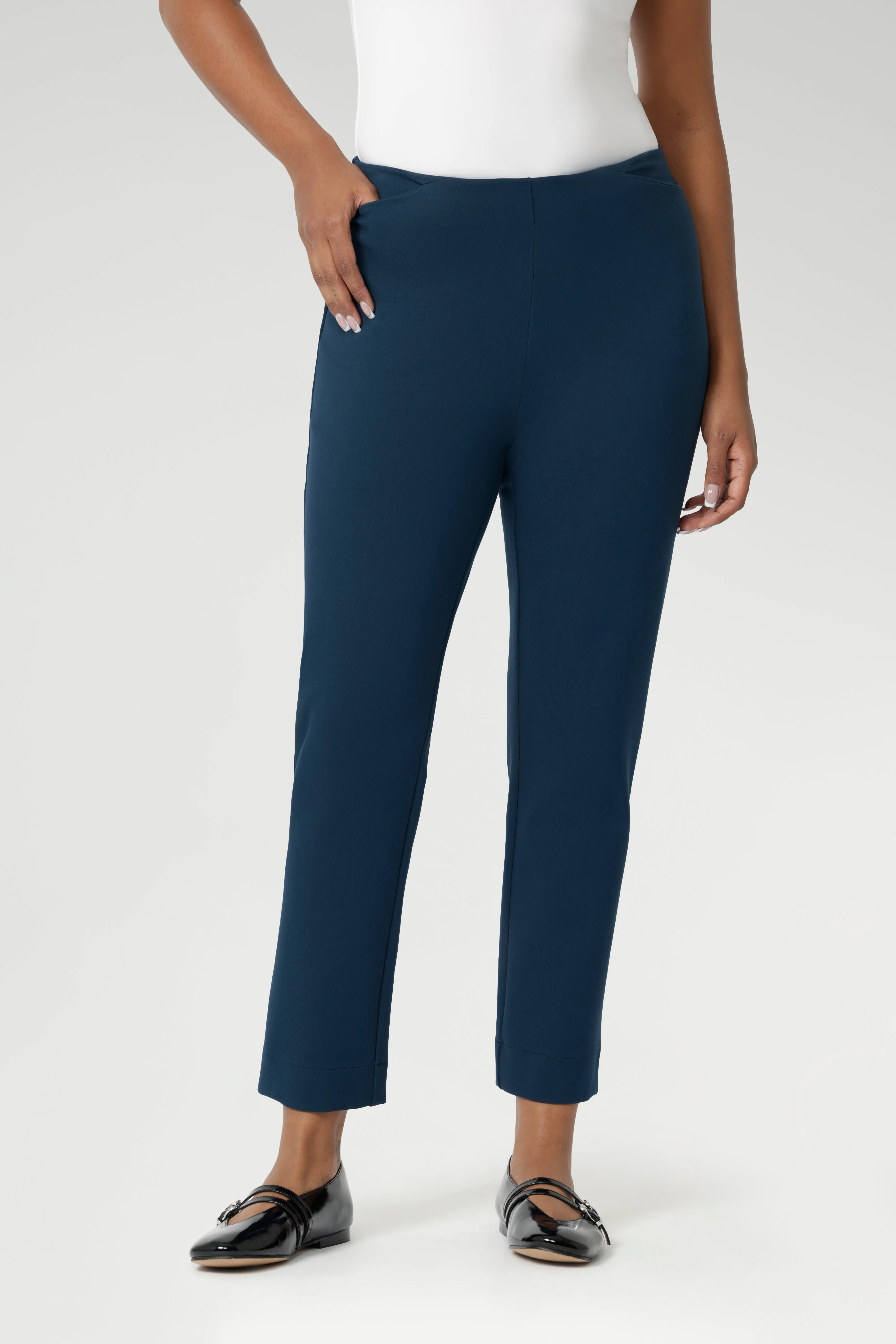 Paxton Pant in Petrol sold by Leina & Fleur product image thumbnail 3