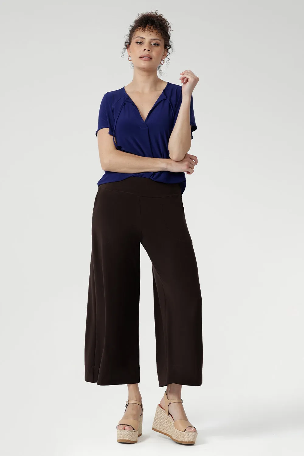 Bradley Culotte in Cocoa sold by Leina & Fleur product image thumbnail 2