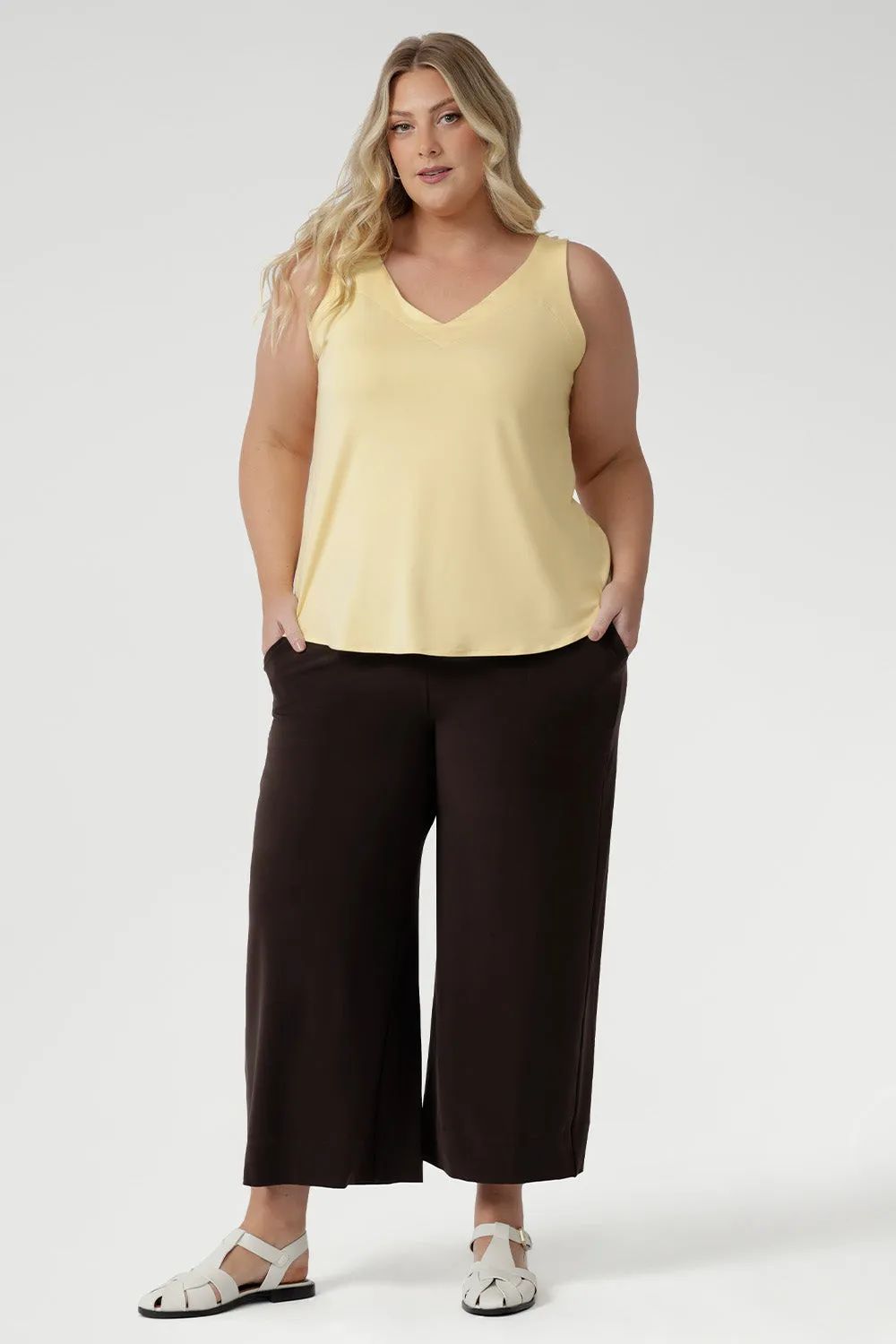 Bradley Culotte in Cocoa sold by Leina & Fleur product image thumbnail 5