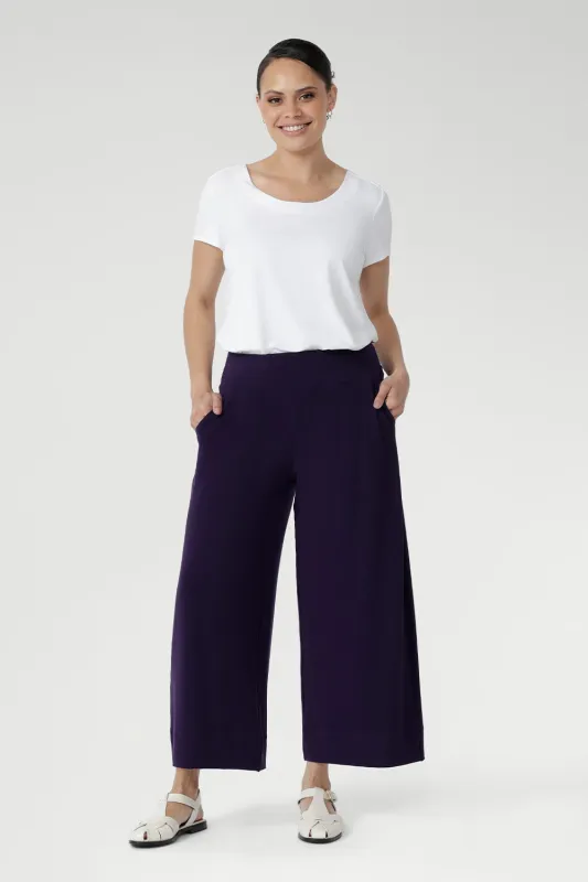 Bradley Culotte in Purple sold by Leina & Fleur