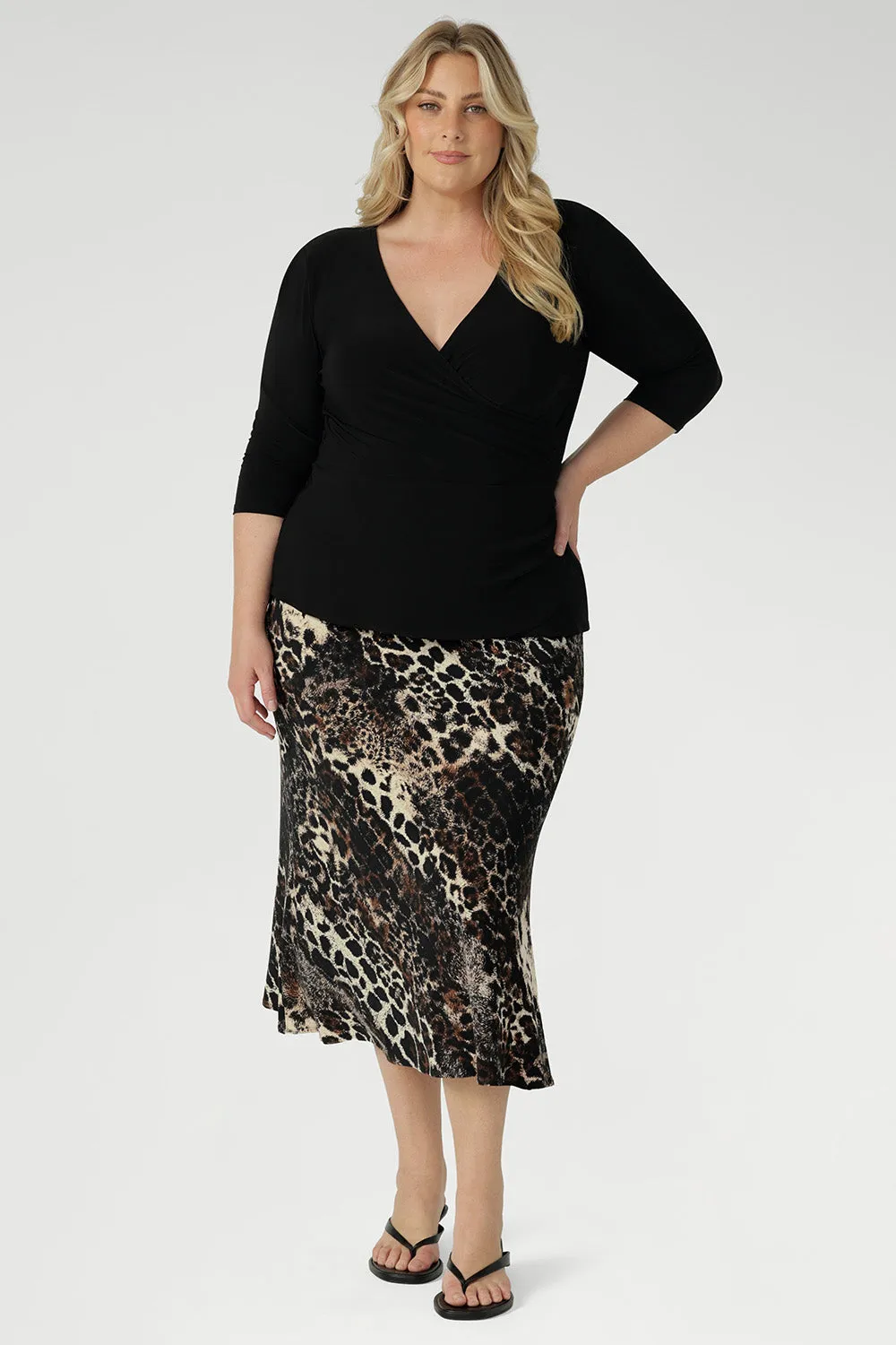 Kyle Top in Black sold by Leina & Fleur product image thumbnail 3