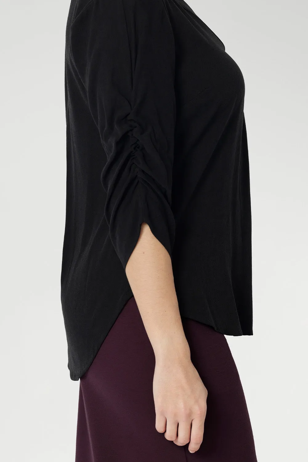 Terry Shirt in Graphite sold by Leina & Fleur product image thumbnail 4