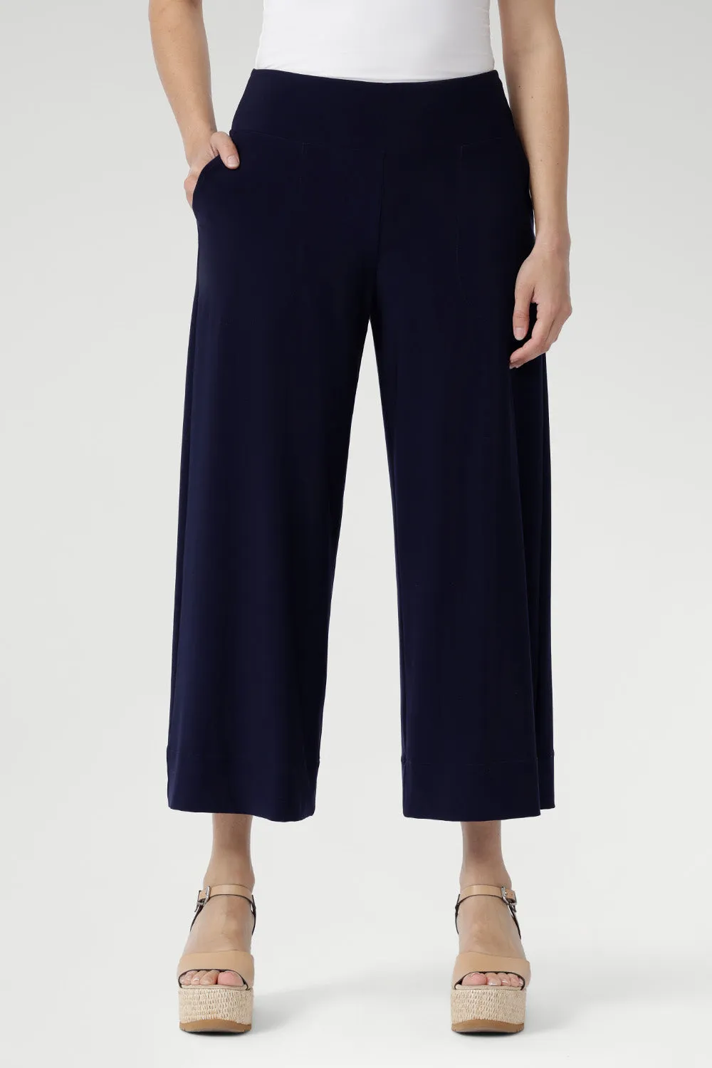 Bradley Culotte in Navy sold by Leina & Fleur product image thumbnail 2