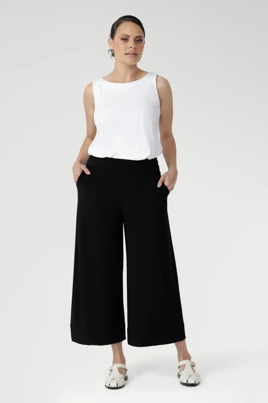 Bradley Culotte in Black sold by Leina & Fleur