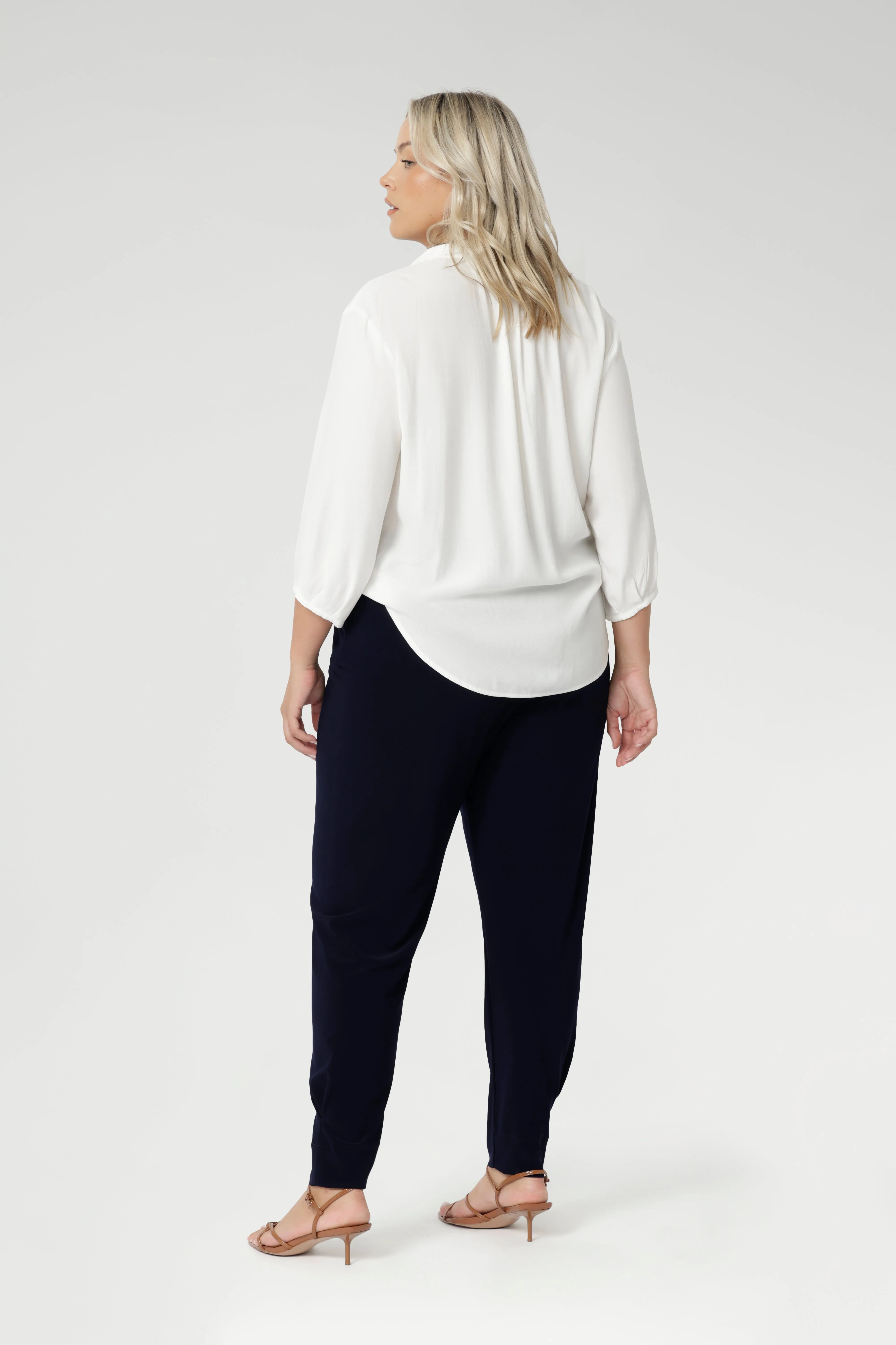 Indi Pant in Navy sold by Leina & Fleur product image thumbnail 5