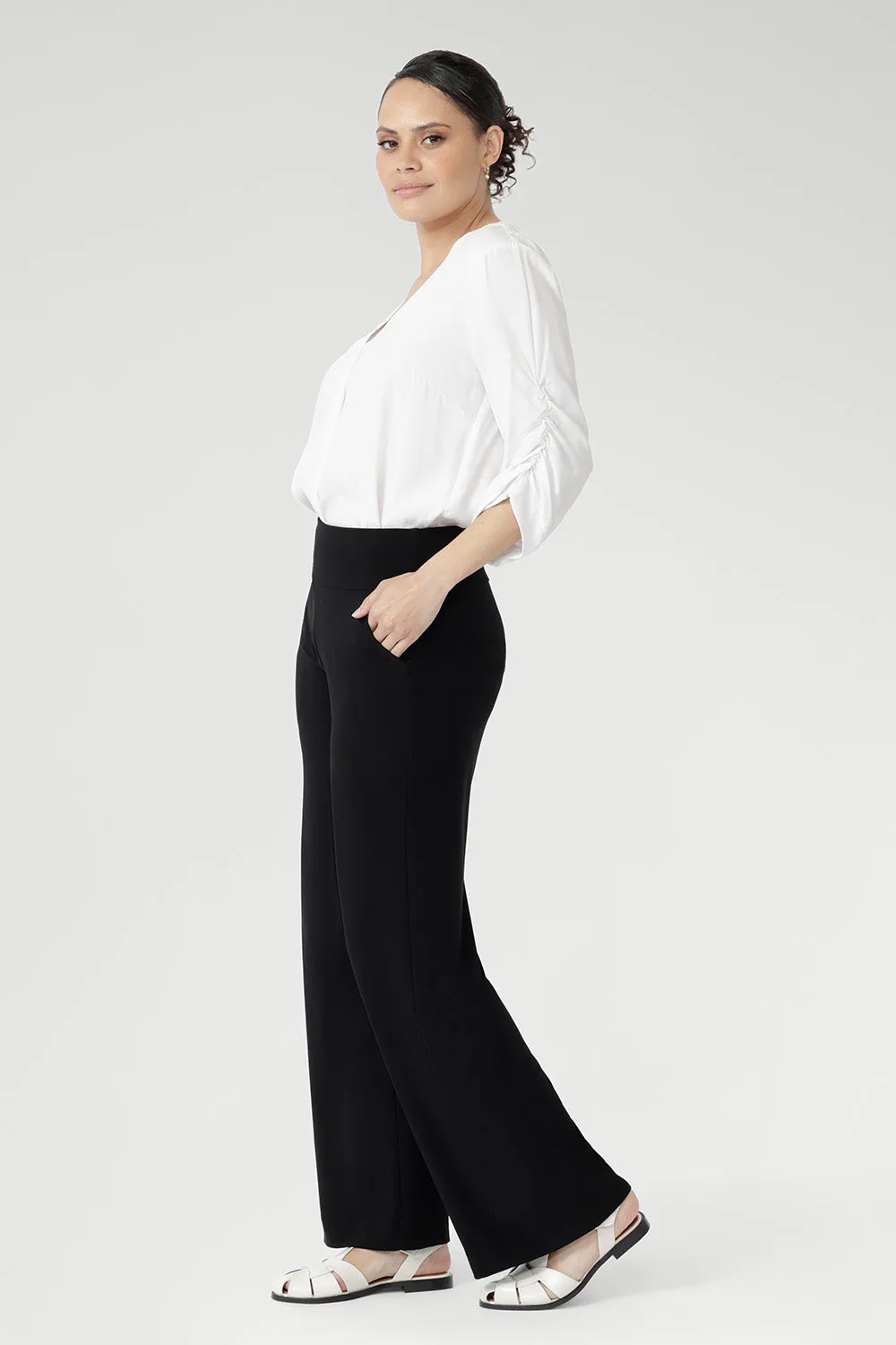 Monroe Pant in Black sold by Leina & Fleur product image thumbnail 5
