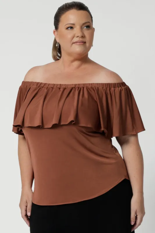 Briar Top in Clay sold by Leina & Fleur