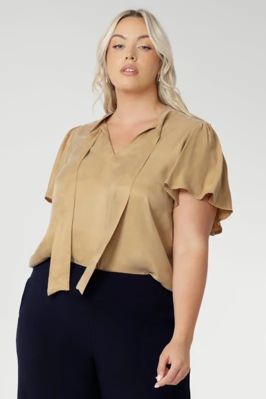 Michael Shirt in Gold sold by Leina & Fleur