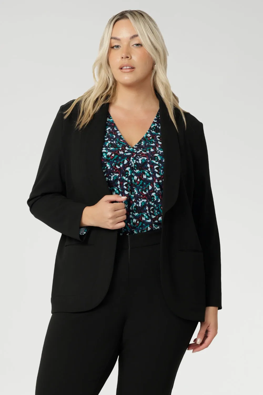 Dakota Top in Peacock sold by Leina & Fleur product image thumbnail 4