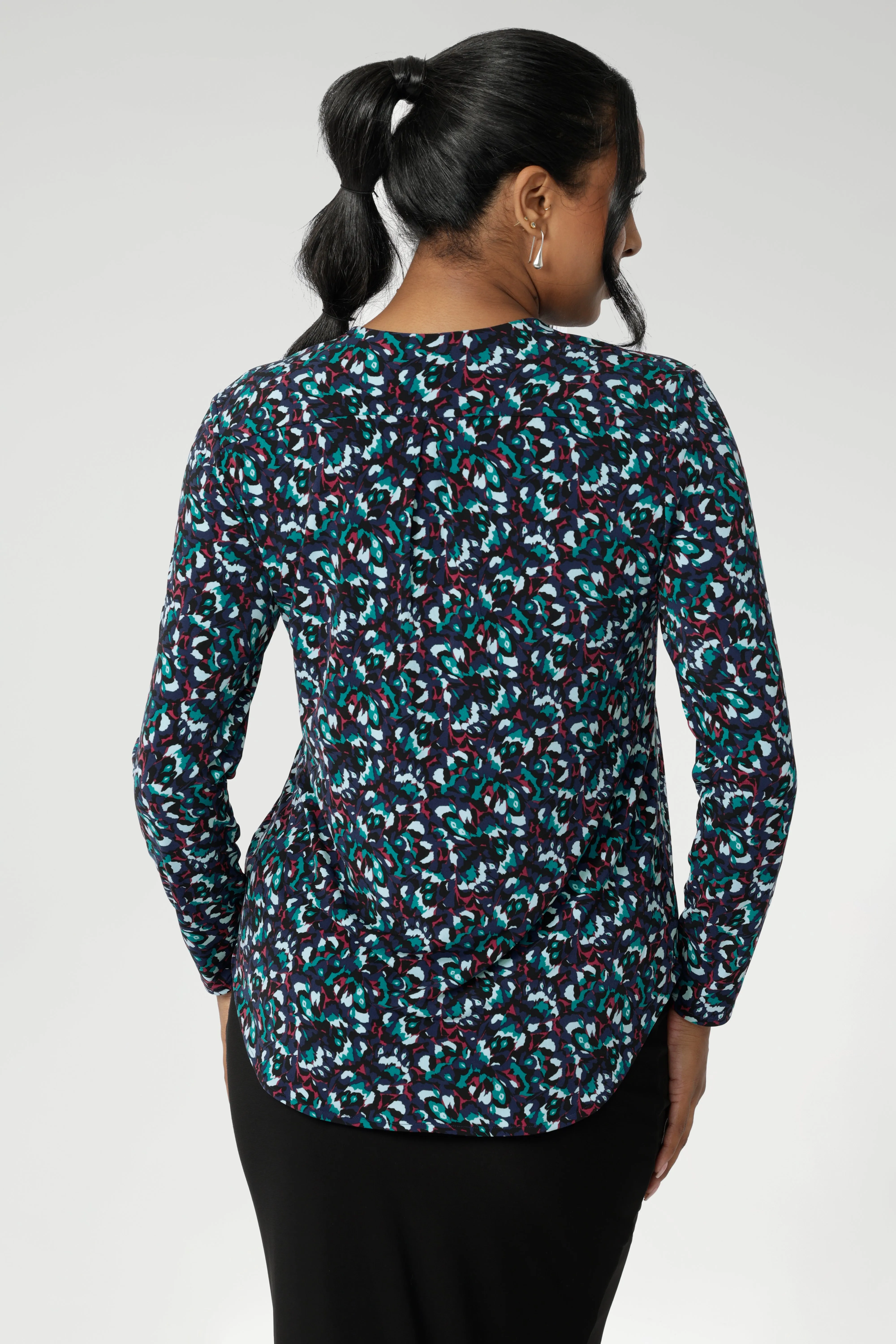 Dakota Top in Peacock sold by Leina & Fleur product image thumbnail 2