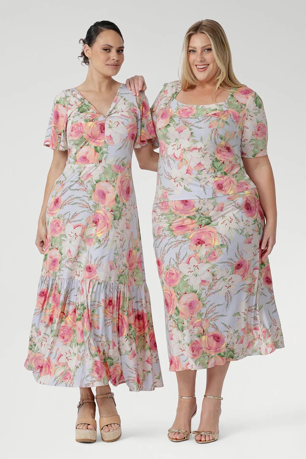 Berni Top in Powder Bloom sold by Leina & Fleur product image thumbnail 4