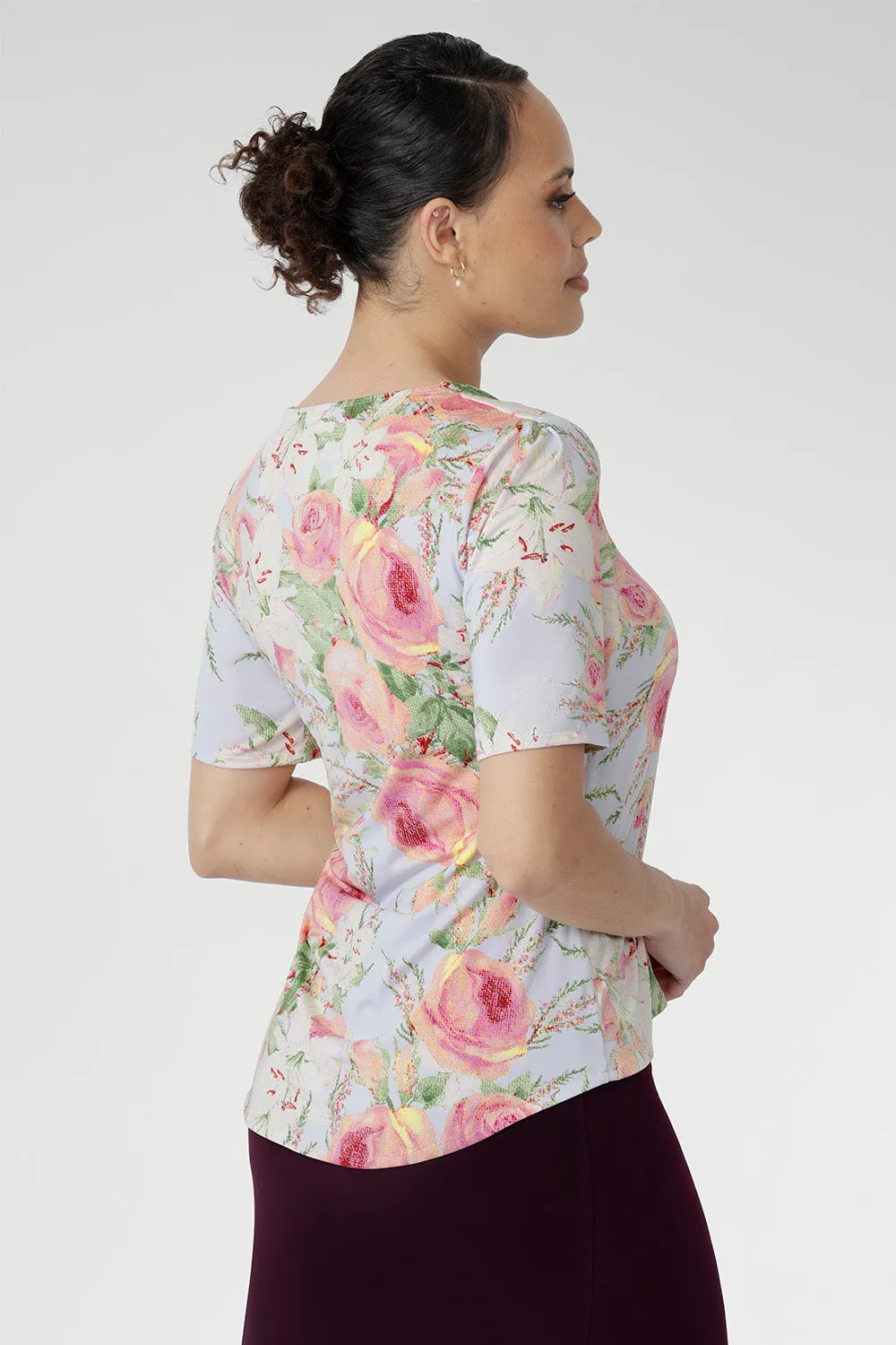 Berni Top in Powder Bloom sold by Leina & Fleur product image thumbnail 5