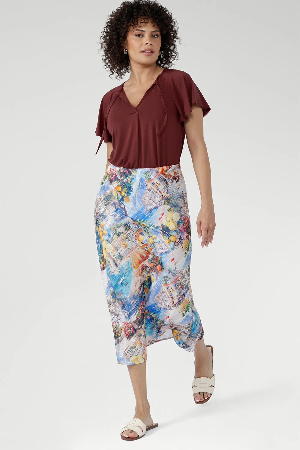 Asher Skirt in Limoncello sold by Leina & Fleur product image thumbnail 2