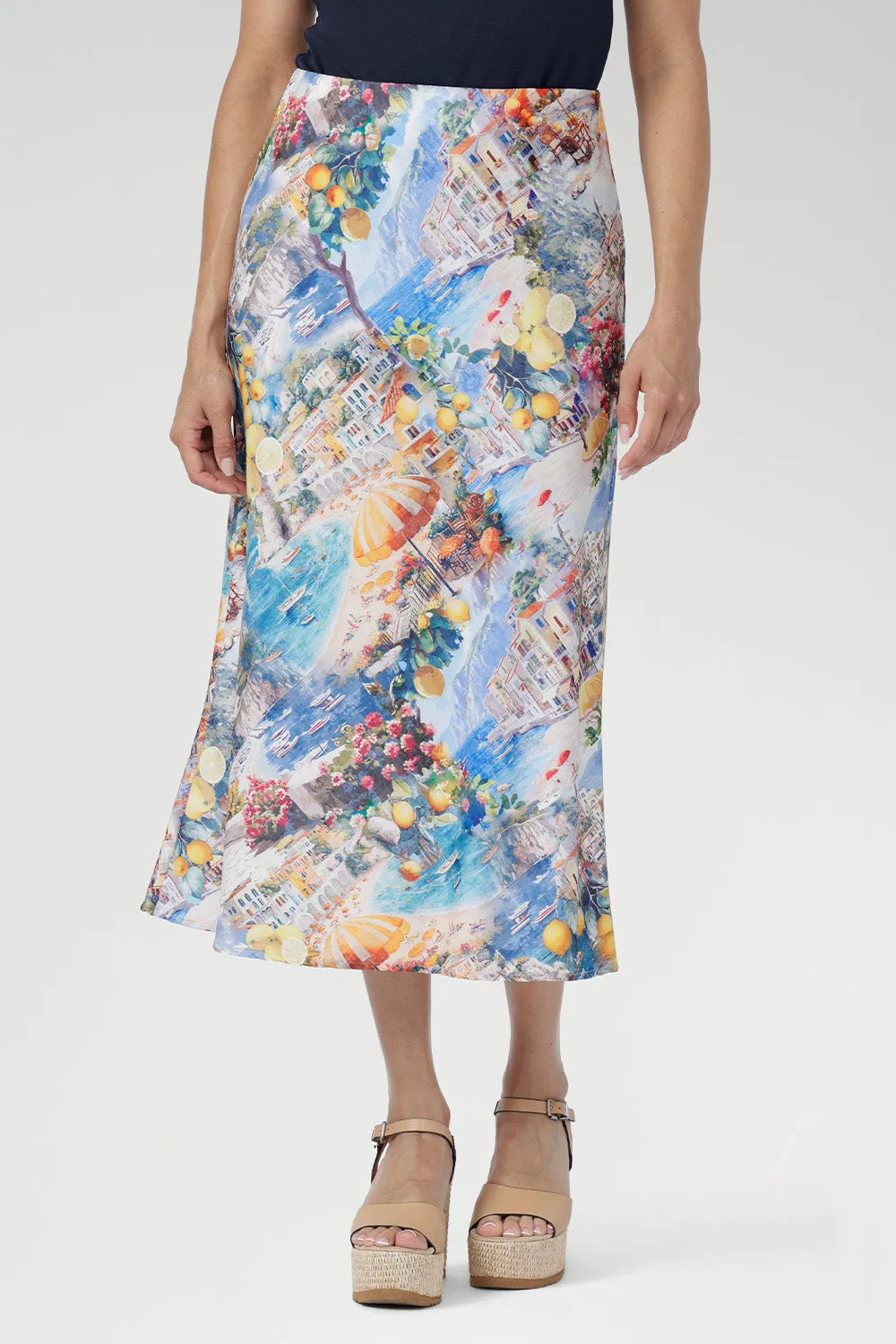 Asher Skirt in Limoncello sold by Leina & Fleur product image thumbnail 3