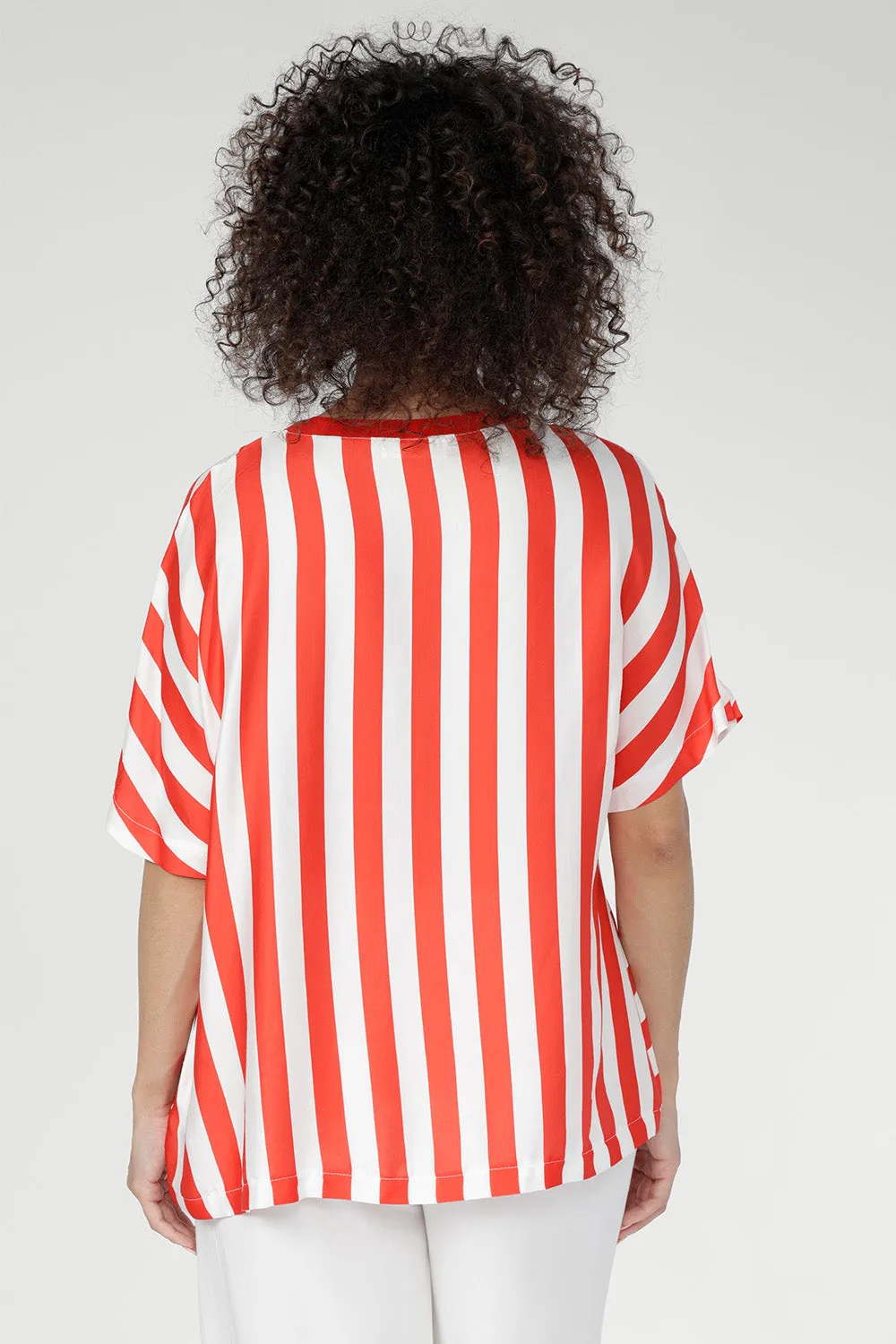 Scout Tee in Tang Stripe sold by Leina & Fleur product image thumbnail 5
