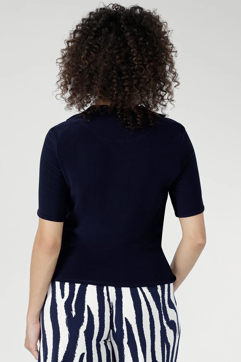 Cosi Top in Navy sold by Leina & Fleur product image thumbnail 5