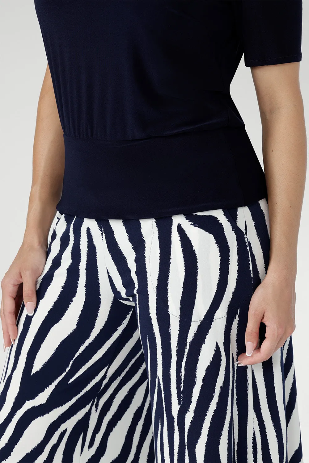 Cosi Top in Navy sold by Leina & Fleur product image thumbnail 3