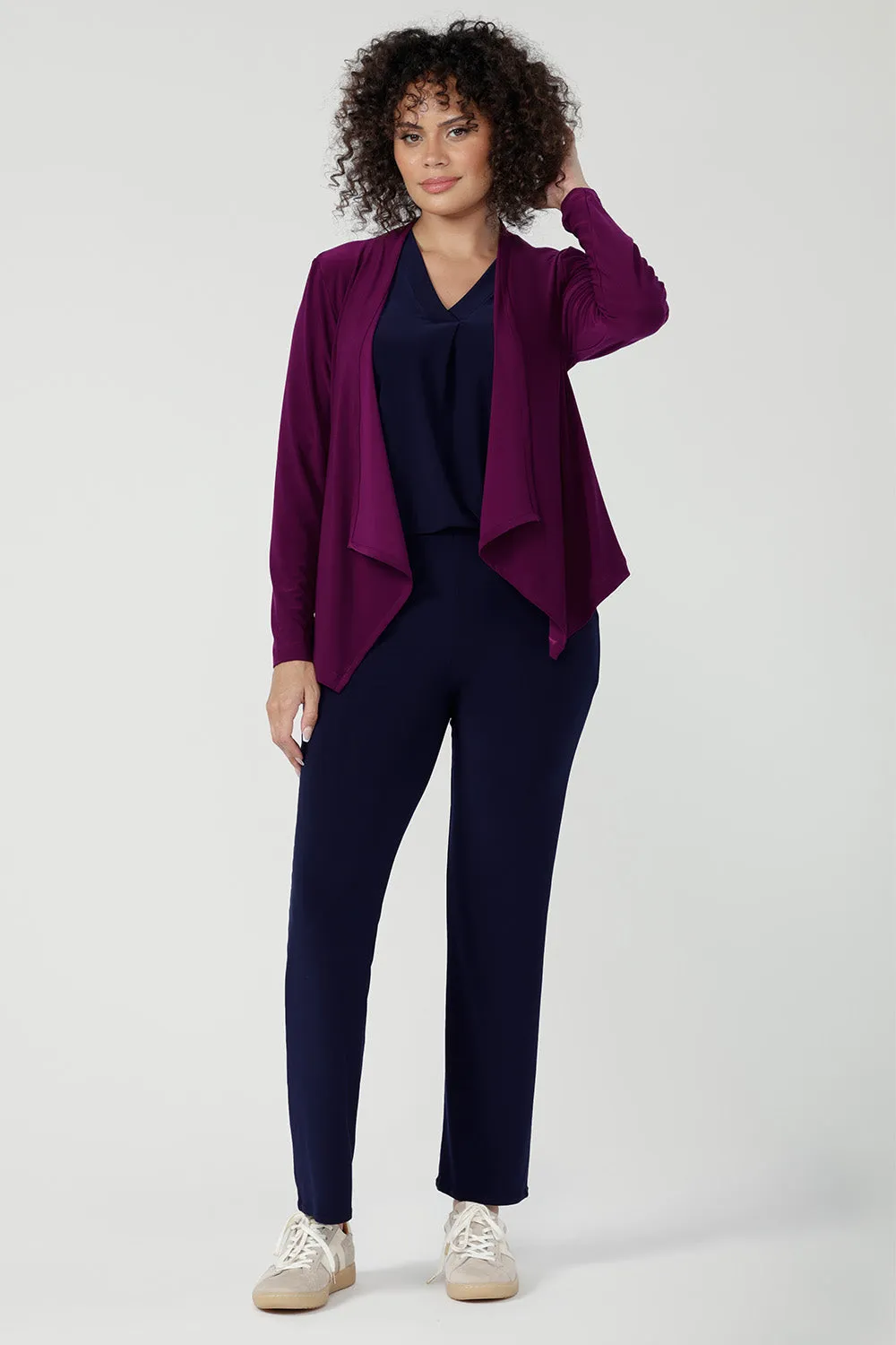 Mikey Jacardi in Magenta sold by Leina & Fleur