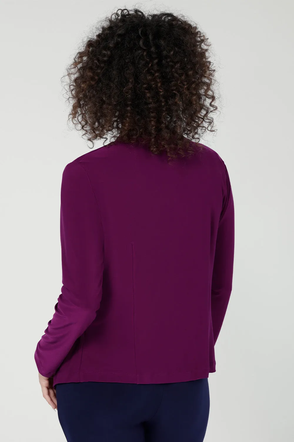 Mikey Jacardi in Magenta sold by Leina & Fleur product image thumbnail 4