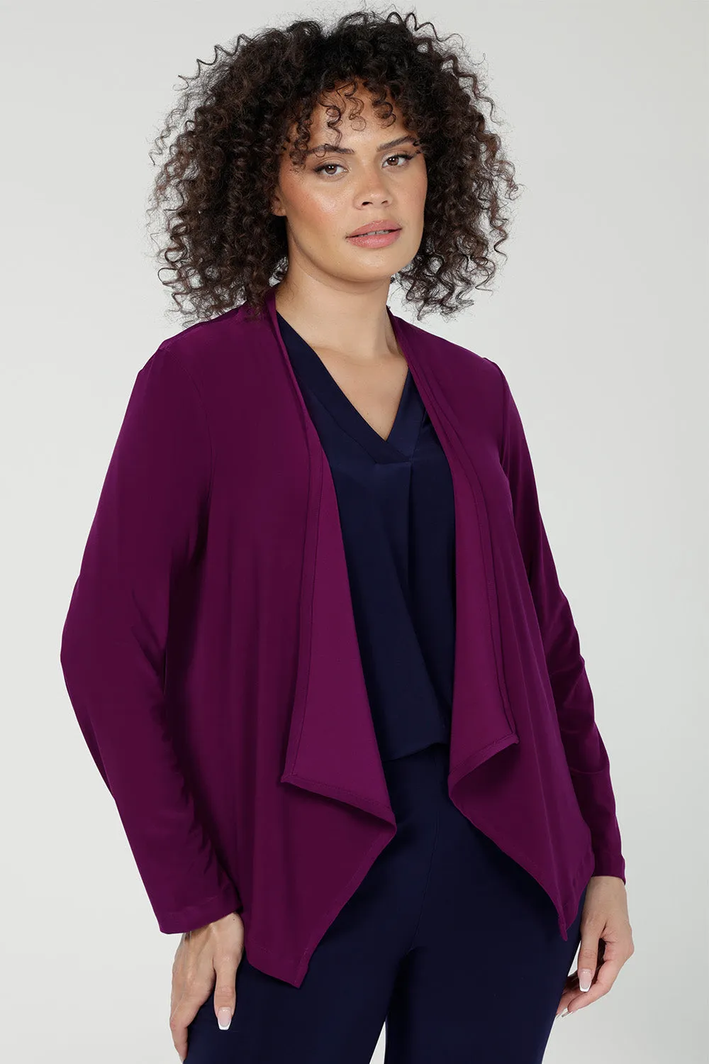 Mikey Jacardi in Magenta sold by Leina & Fleur product image thumbnail 2