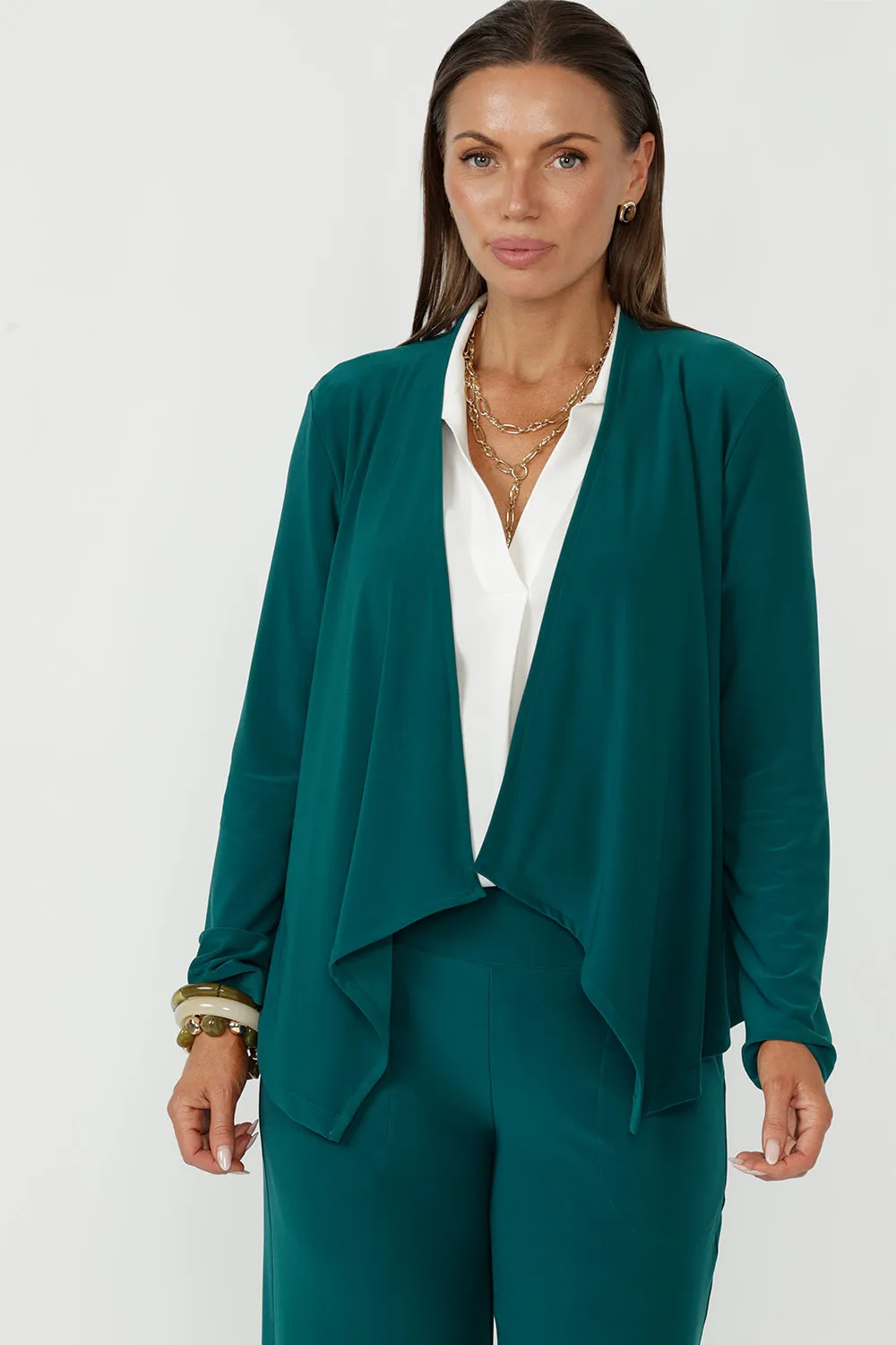 Mikey Jacardi in Teal sold by Leina & Fleur product image thumbnail 2