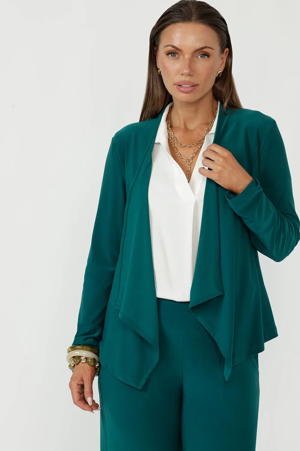 Mikey Jacardi in Teal sold by Leina & Fleur product image thumbnail 4