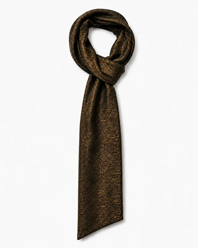 Cyrus Neck Tie in Mocha Xanadu made by Leina & Fleur