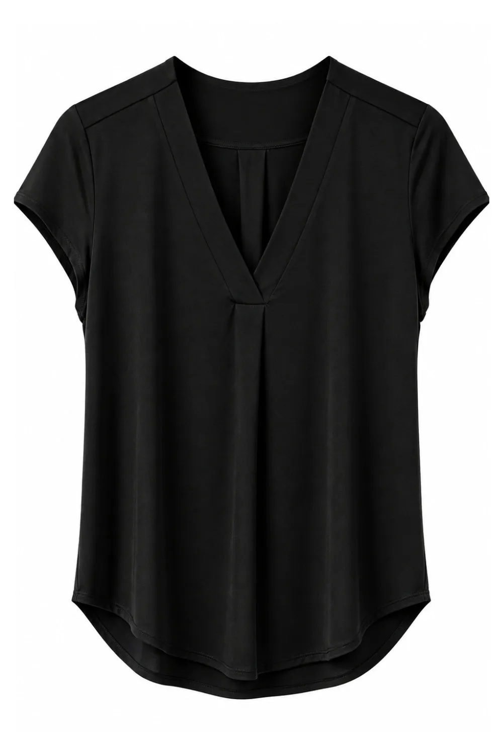 Designer Archive - Emily Top in Black Bamboo sold by Leina & Fleur