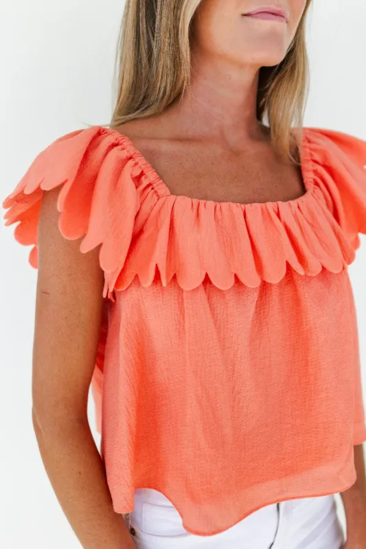 SAMPLE - Quinn Top sold by Mary George