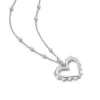 Heart Pearl Pendant Necklace Sterling Silver sold by Daisy Jewellery