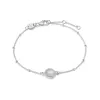 Rainbow Moonstone Healing Stone Bobble Bracelet Sterling Silver sold by Daisy Jewellery