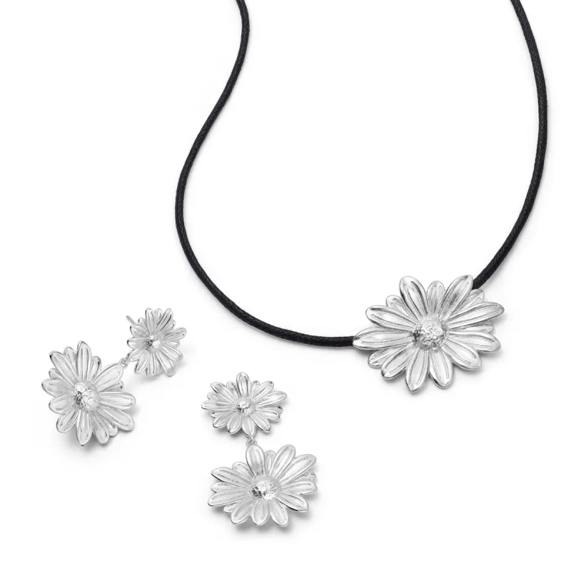 Daisy Bohemia Layering Set Sterling Silver made by Daisy Jewellery