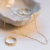 Singapore Layering Chain Necklace 18ct Gold Plate sold by Daisy Jewellery