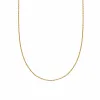 Singapore Layering Chain Necklace 18ct Gold Plate sold by Daisy Jewellery