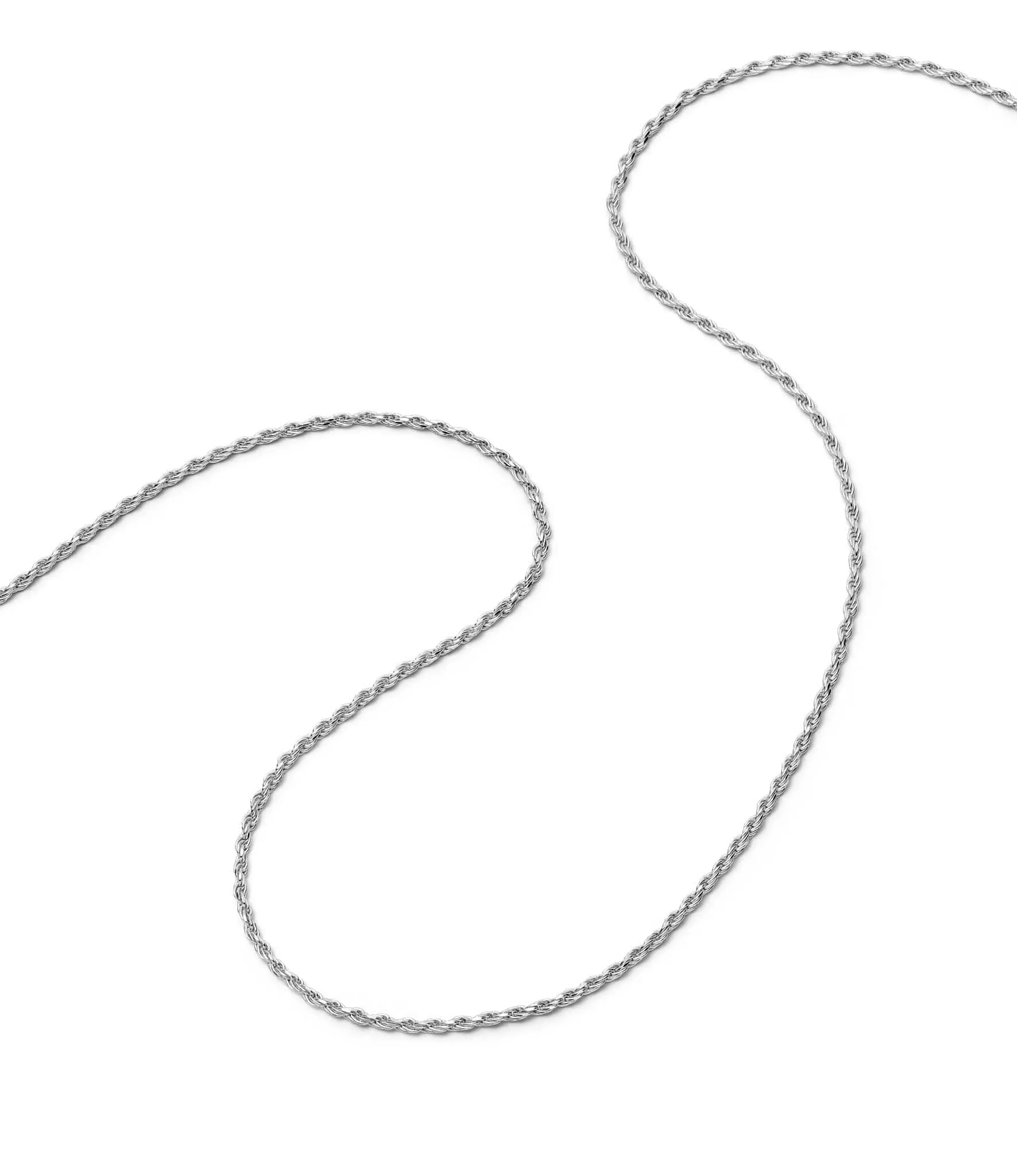 Rope Layering Chain Necklace Sterling Silver sold by Daisy Jewellery