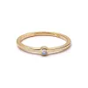 Rainbow Moonstone Healing Stone Ring 18ct Gold Plate sold by Daisy Jewellery