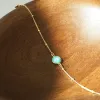 Turquoise Healing Stone Bobble Bracelet 18ct Gold Plate sold by Daisy Jewellery