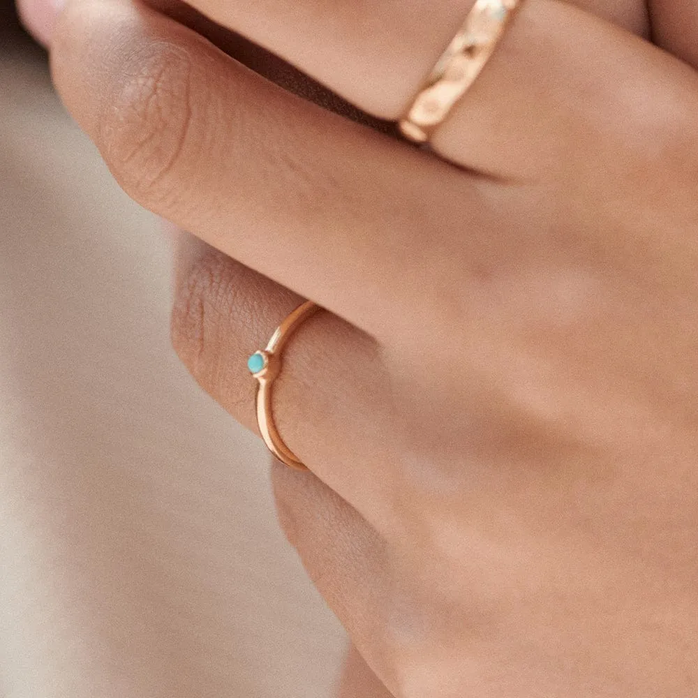 Protection and Harmony Ring Stack 18ct Gold Plate sold by Daisy Jewellery product image thumbnail 3