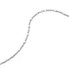 Long Tidal Twist Chain Necklace Sterling Silver sold by Daisy Jewellery