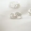Polly Sayer Chain Hoop Earring Stack Sterling Silver sold by Daisy Jewellery