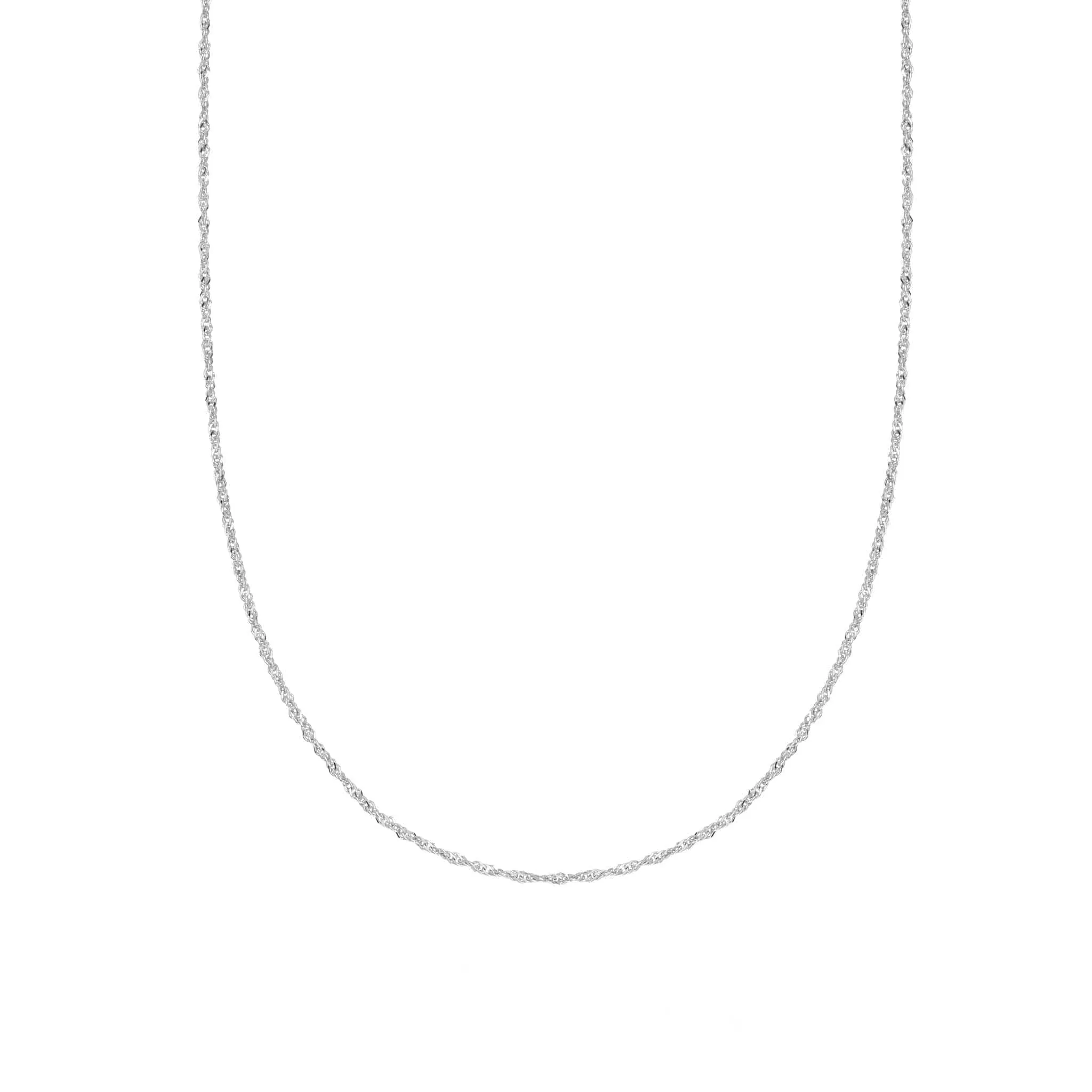 Singapore Layering Chain Necklace Sterling Silver sold by Daisy Jewellery