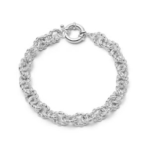 Polly Sayer Twist Chain Bracelet Sterling Silver sold by Daisy Jewellery